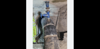 “A seguito di una perdita riscontrata sulla linea di pompaggio Casalotto, in corrispondenza dell’ingresso autostradale di San Filippo, si procederà ad un intervento di riparazione urgente”