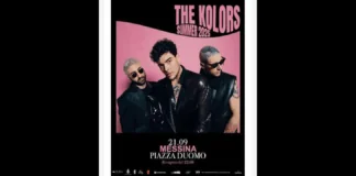 Dopo l’annullamento dei concerti in Sicilia a causa di problemi di salute di Stash, i The Kolors annunciano il recupero del live previsto a Messina: l’appuntamento inizialmente programmato per il 22 agosto all’Arena Capo Peloro si terrà domenica 21 settembre in Piazza Duomo, nel cuore della città