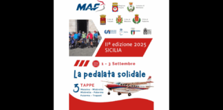 Messina sarà la prima tappa della Pedalata Solidale di MAF Italia, giunta alla sua seconda edizione in Sicilia: lunedì 1 settembre 2025, alle ore 10 in piazza Unione Europea, la città dello Stretto accoglierà la carovana dei ciclisti, che da qui prenderà il via verso Mistretta