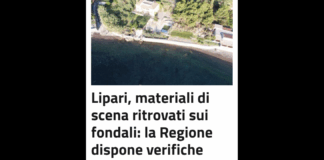 ‘Un intervento urgente per verificare possibili danni all’habitat naturale e alle specie marine nella zona di Pietra del Bagno, nel mare di Lipari’