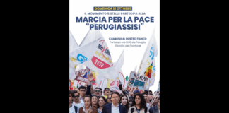 “Domani torna la Marcia per la Pace Perugiassisi, una delle manifestazioni più antiche e significative dedicate alla pace, in Italia e nel mondo. Anche quest’anno il Movimento 5 Stelle sarà presente con portavoce, attivisti e simpatizzanti per ribadire un principio chiaro… la Pace non è un sogno, ma una responsabilità politica e civile”
