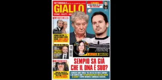 Il settimanale Giallo, esce oggi nelle Edicole
