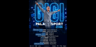 L’entusiasmo incontenibile per “GIGI PALASPORT 2026”, il nuovo tour di Gigi D’Alessio in partenza la prossima primavera, sta facendo registrare il boom di richieste: si aggiunge un’attesissima nuova tappa a Messina e raddoppiano le date di Roma e Bari