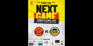 “Domenica 26 ottobre – Ore 18:00 – PalAlberti: Barcellona Basket 🆚 Basket Corato… torniamo a casa, torniamo a lottare”