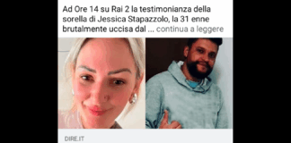 ‘“Amore della mia vita”: Jessica aveva salvato così il nome del suo assassino in rubrica. Quell’uomo che due giorni fa, lunedì 27 ottobre, “l’ha massacrata con un numero smisurato di coltellate”’