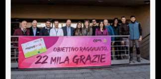 Questa mattina si è ufficialmente chiusa la terza edizione della campagna promozionale “MoveMe”, con un nuovo risultato da record: 22mila abbonamenti sottoscritti… al Front Office di ATM, il Vicesindaco Salvatore Mondello e la Presidente Carla Grillo hanno sancito la fine dell’iniziativa, celebrando insieme al personale aziendale il traguardo raggiunto