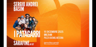 L’energia travolgente dei Patagarri, il gruppo swing–jazz finalista di X Factor 2024, arriva per la prima volta a Messina con un concerto gratuito offerto da Caronte & Tourist alla cittadinanza in occasione delle festività natalizie