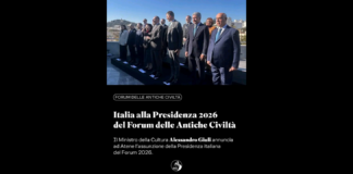 L’Italia assumerà la Presidenza 2026 del Forum delle Antiche Civiltà: ad Atene, il Ministro della Cultura Alessandro Giuli ha annunciato l’avvio di questo nuovo ruolo, che rafforza la posizione del nostro Paese nel dialogo interculturale e nella tutela del patrimonio delle civiltà antiche