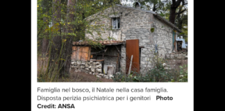 I Trevallion trascorreranno il Natale nella casa famiglia di Vasto: è questa la decisione dei giudici su quella che ormai tutti riconoscono con l’evocativo soprannome di famiglia nel Bosco di Palmoli, in provincia di Chieti