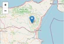 Un terremoto di magnitudo ML 4.5 è avvenuto nella zona: 3 km NW Ragalna (CT), il 04-03-2026 06:05:10 (UTC) 51 minuti, 26 secondi fa 04-03-2026 07:05:10 (UTC +01:00) ora italiana con coordinate geografiche (lat, lon) 37.6520, 14.9200 ad una profondità di 4 km