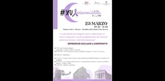 XV^ Giornata del Fiocchetto Lilla, Esperienze Siciliane a Confronto: in occasione del predetto Anniversario, i responsabili dell’Azienda Sanitaria Provinciale di Messina promuovono un importante momento di riflessione e confronto professionale sulla cura dei Disturbi della Nutrizione e dell’Alimentazione (DNA)