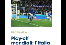 Da Bergamo a Zenica, sognando l’America: spinta da uno stadio caldissimo nonostante la temperatura rigida e supportata a distanza da milioni di tifosi incollati davanti alla tv, l’Italia supera 2-0 l’Irlanda del Nord grazie ai gol di Sandro Tonali e Moise Kean e si prepara a volare in Bosnia, dove martedì sera è attesa dall’ultimo ostacolo sulla strada che porta al Mondiale