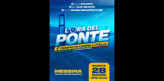 Oggi, sabato 28 marzo alle ore 16:00, a Messina, in piazza Unione Europea, si svolgerà la manifestazione a favore del Ponte