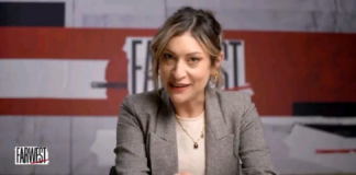 “La giornalista che ha depositato l’esposto con gli audio registrati di nascosto per infangare De Rensis è Chiara Ingrosso, ex inviata di Far West di Salvo Sottile. (Fonte Lucarelli)”