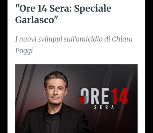 “Ore 14 Sera: Speciale Garlasco”, il programma condotto da Milo Infante, è tornato eccezionalmente in onda stasera – venerdì 24 aprile alle 21.20 su Rai2, con una puntata speciale dedicata ai nuovi sviluppi del caso