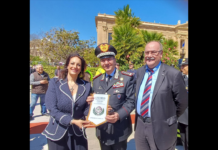 “Presente oggi, alla cerimonia dell’81° Anniversario della Liberazione”