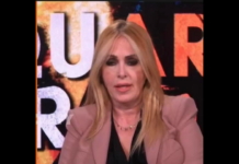 “Mi fa abbastanza sorridere la signora Bruzzone che con quel tono da giudice morale va a Quarto Grado, programma dove aveva giurato di non mettere più piede, per dire che a Chiara Ingrosso è stato impedito di fare il suo lavoro: Cioè fa intendere che #Farwest o io l’avremmo censurata… ovviamente di questo risponderà nella sedi opportune”