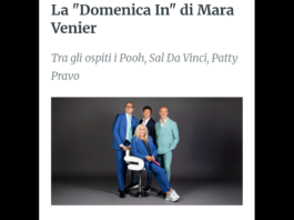 Grande musica nella nuova puntata di “Domenica In”, il programma condotto da Mara Venier affiancata da Tommaso Cerno, Teo Mammucari ed Enzo Miccio, che è iniziato in onda domenica 26 aprile alle 14.00 e durerà fino alle ore 17.10 su Rai1 in diretta dagli Studi Fabrizio Frizzi di Roma