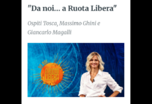 Nuovo appuntamento con “Da noi… a Ruota Libera”, il programma realizzato dai responsabili della Direzione Intrattenimento Day Time della Rai in collaborazione con i membri della Endemol Shine Italy, in onda domenica 26 aprile dopo lo spazio Meteo e successivamente alle ore 17.20 su Rai1