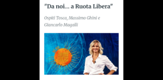 Nuovo appuntamento con “Da noi… a Ruota Libera”, il programma realizzato dai responsabili della Direzione Intrattenimento Day Time della Rai in collaborazione con i membri della Endemol Shine Italy, in onda domenica 26 aprile dopo lo spazio Meteo e successivamente alle ore 17.20 su Rai1