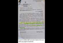 “La spinosa questione delle firme per la presentazione delle liste elettorali, a margine della L.R. 26 agosto 1992 n.7 art. 7 comma 3, non può essere delegata ad una valutazione che è a discrezione di un funzionario e di un dirigente dell’Assessorato regionale delle Autonomie Locali e della Funzione Pubblica (come dalla pec sbandierata dall’avv. Cateno De Luca in un suo Post e che pubblico)”
