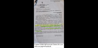 “La spinosa questione delle firme per la presentazione delle liste elettorali, a margine della L.R. 26 agosto 1992 n.7 art. 7 comma 3, non può essere delegata ad una valutazione che è a discrezione di un funzionario e di un dirigente dell’Assessorato regionale delle Autonomie Locali e della Funzione Pubblica (come dalla pec sbandierata dall’avv. Cateno De Luca in un suo Post e che pubblico)”