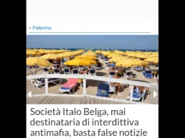 La Società Mondello Immobiliare Italo Belga S.A., a fronte della recente diffusione di notizie giornalistiche imprecise e gravemente lesive dell’immagine e dell’operato aziendale, ritiene doveroso intervenire per ristabilire una corretta narrazione dei fatti