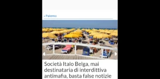La Società Mondello Immobiliare Italo Belga S.A., a fronte della recente diffusione di notizie giornalistiche imprecise e gravemente lesive dell’immagine e dell’operato aziendale, ritiene doveroso intervenire per ristabilire una corretta narrazione dei fatti