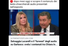 Come potrete capire, visto il titolo che Selvaggia Lucarelli ha scelto per il suo articolo scritto per il Fatto, la sintesi di quello che ci sarebbe in questi famosi audio di cui si parla da mesi, è legato in qualche modo al programma Farwest