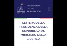 «In riferimento al decreto di concessione della grazia alla signora Minetti adottato dal Presidente della Repubblica, su proposta favorevole del Ministro della Giustizia, lo scorso 18 febbraio 2026, e alle conseguenti notizie di stampa in ordine alla supposta falsità degli elementi rappresentati nella domanda di clemenza, su indicazione del Signor Presidente prego di voler provvedere ad acquisire con cortese urgenza le necessarie informazioni idonee a riscontrare la fondatezza di quanto rappresentato da un organo di stampa»