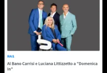 È stato Al Bano ad aprire “Domenica In”, il programma condotto da Mara Venier affiancata da Tommaso Cerno, Teo Mammucari ed Enzo Miccio, che è iniziato in onda domenica 3 maggio alle 14.00 su Rai1 e durerà fino alle 17.10 in diretta dagli Studi Fabrizio Frizzi di Roma