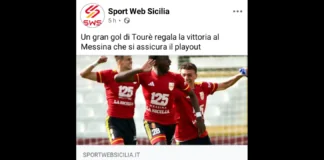 Uno spettacolare gol di Tourè ad inizio ripresa regala la vittoria di misura al Messina nell’ultimo turno contro il Milazzo