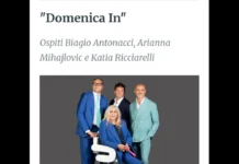 Nuovo appuntamento con “Domenica In”, il programma condotto da Mara Venier affiancata da Tommaso Cerno, Teo Mammucari ed Enzo Miccio, che è iniziato in onda domenica 10 maggio alle 14.00 su Rai1 e durerà fino alle 17.10 in diretta dagli Studi Fabrizio Frizzi di Roma