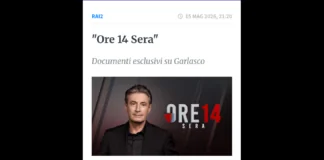 È tornato stasera, venerdì 15 maggio, alle 21.20 su Rai2, eccezionalmente di venerdì anziché giovedì, “Ore 14 Sera”, il programma condotto da Milo Infante