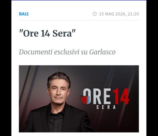 È tornato stasera, venerdì 15 maggio, alle 21.20 su Rai2, eccezionalmente di venerdì anziché giovedì, “Ore 14 Sera”, il programma condotto da Milo Infante