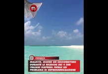 Un sommozzatore delle forze armate delle Maldive è morto durante le operazioni di ricerca dei quattro sub italiani dispersi in una grotta sottomarina vicino all’atollo di Alimatha