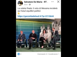 “Questa foto dice tutto: Fino all’ultimo non è stata rispettata né la mia persona né il principio di uno spazio equo per tutti… ancora una volta si sono fatti figli e figliastri… avevo già capito che la mia candidatura non andava bene a tante persone”