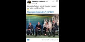 “Questa foto dice tutto: Fino all’ultimo non è stata rispettata né la mia persona né il principio di uno spazio equo per tutti… ancora una volta si sono fatti figli e figliastri… avevo già capito che la mia candidatura non andava bene a tante persone”