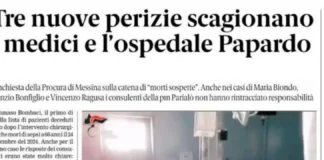 Tre nuove perizie… tre casi clinici esaminati… per giungere alle stesse identiche conclusioni: non ci furono errori dei cardiochirurghi negli interventi eseguiti, non ci furono responsabilità da parte della struttura ospedaliera che li aveva in cura, il Papardo, nelle morti per infezione da sepsi