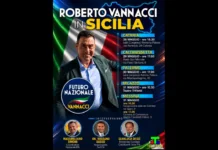 Roberto Vannacci torna in Sicilia e sceglie ancora una volta il Messinese come tappa simbolica del percorso di costruzione politica di Futuro Nazionale