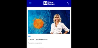 Nuovo appuntamento domenica 31 maggio alle 17.20 su Rai1, con “Da noi… a Ruota Libera”, il programma condotto da Francesca Fialdini
