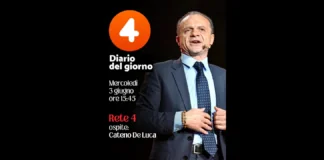 “Verso le 15:45 interverrò da Roma su Rete4, nella trasmissione Diario del Giorno a cura del Tg4, per fare il punto con gli ultimi aggiornamenti sul ‘tentato omicidio’ dell’altra notte a Taormina”