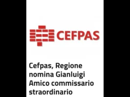 Gianluigi Amico, dirigente della Regione Siciliana e attuale segretario della giunta regionale, è stato nominato commissario straordinario del Cefpas, il Centro per la formazione permanente e l’aggiornamento del personale del servizio sanitario con sede a Caltanissetta