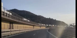 Autostrada chiusa e traffico bloccato, tra Taormina e Giardini Naxos